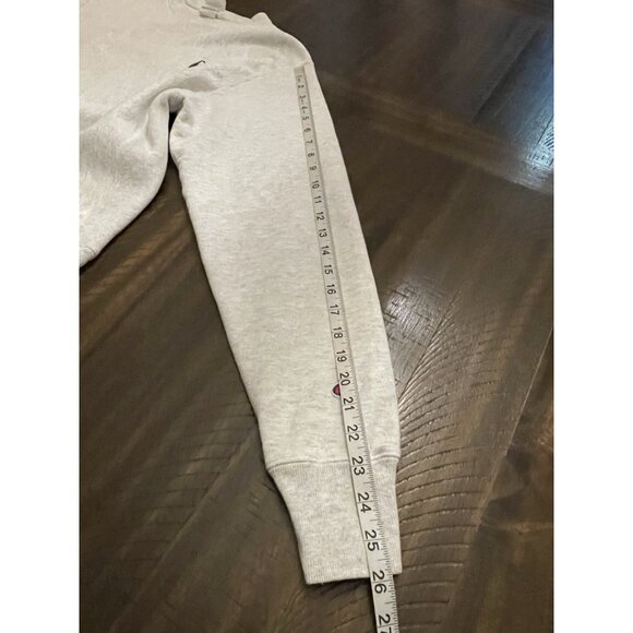 Champion Reverse Weave Sweatshirt Small Gray Crewneck Heavyweight Cotton Blend - Picture 6 of 6